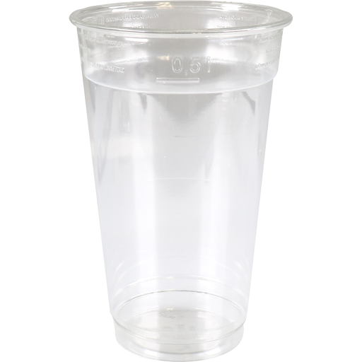 PLASTIC GLAS EU630 RPET 50CL - 800 ST